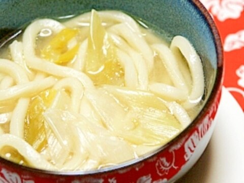 ほっとする♪ ほんのり~ごま油風味うどん☆
